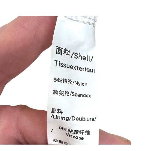 Vintage White Lace Nightgown Nylon & Spandex Elegant Sleepwear Layered Ruffles M - Picture 3 of 4